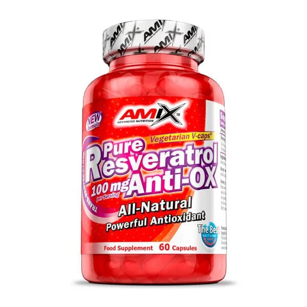 Pure Resveratrol Anti-Ox (60cps)